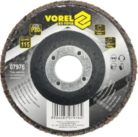 Vorel Lamelový brúsny kotúč 115 mm P60 / Lamelový brúsny kotúč / 115 mm / P60