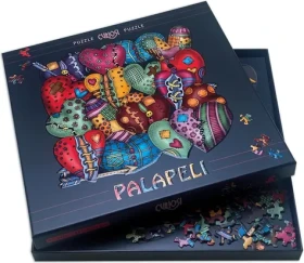 CURIOSI Štvorcové puzzle Palapeli: Srdce