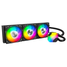 Montech Hyper Flow ARGB čierna / 3x 120mm / 29.1 dB @ 2100 RPM / 76.2 CFM / AMD + Intel (HYPER FLOW ARGB 360 (B))