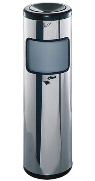 TKG Magnum / Odpadkový kôš s popolníkom / nerezová oceľ / 24 l