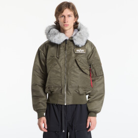 Bunda Alpha Industries 45/P Hooded Custom Mud Olive XL