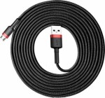 Baseus CAMKLF-H91 Kábel USB-A (M) - Micro-USB (M) 3 m čierno-červená (CAMKLF-H91)