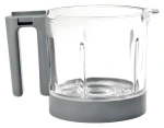 Beaba Sklenená nádoba BABYCOOK Neo Grey / Náhradný diel / 1250 ml (912717BB)