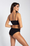 Dámske nohavičky SEAMLESS COTTON BIKINI - GATTA BODYWEAR černá S