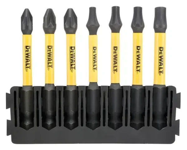 DeWalt sada predĺžených bitov PZ+T 7 ks / Sada bitov / 57 mm / PZ1, PZ2, T15, T20, T25, T30 (DT70823)