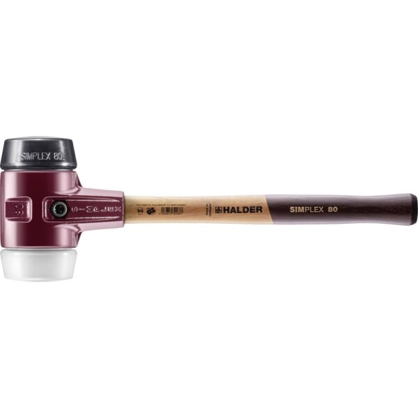 Halder SIMPLEX 3027.080 palička s ergonomickou rukoväťou, stredne tvrdé 2770 g 490 mm; 3027.080