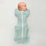Love To Dream Swaddle UP Lite-Zavinovačka, veľkosťXS, olivegreen, FÁZA 1, 0-1m, 2,2-3,8kg