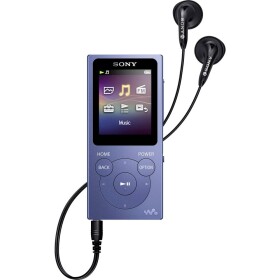 SONY NW-E394 modrá / Digitálny hudobný prehrávač Walkman® / 8GB / 1.77 / 35h / Micro USB / FM Tuner (NWE394L.CEW)