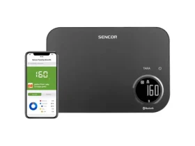 Sencor SKS 7178BK čierna / múdra kuchynská váha / max. 8kg / funkcia TARA / Bluetooth (8590669390076)