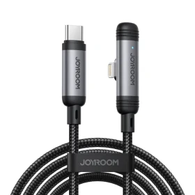 Joyroom S-A56 EnjoyX Series 90° Nabíjací kábel USB-C (M) - Lightning (M) 30W 1.2m čierna (6956116764944)