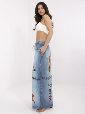 Nohavice DHJ SP 19183 9.54 modrá jedna velikost