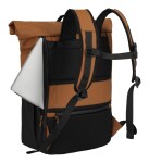 Rolovací ruksak Travelite Briize Backpack M Roll-Up Curry