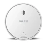 SAFE Fire Guard biela / Bezdrôtový detektora požiaru (SAFE38230)