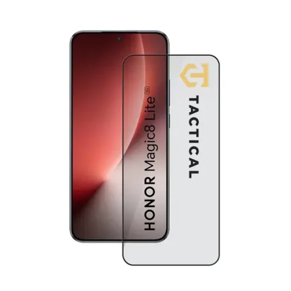 Tactical Glass Shield 5D sklo pre Honor Magic8 Lite Black (57983129601)