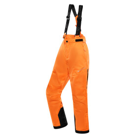 Dětské lyžařské kalhoty membránou ptx ALPINE PRO OSAGO neon shocking orange