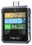 FNIRSI FNB-C2 / Tester rýchlonabíjanie USB / PD 3.1 240W / USB-C / 20bit ADC / 1,54 "LCD (FNB-C2)