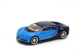 Welly Bugatti Chiron modrá
