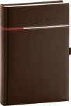 NOTIQUE Denný diár Tomy 2026 hnedo-červený / 15 x 21 cm (PGD-DA5TO-6566)
