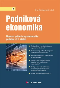 Podniková ekonomika, Kislingerová Eva