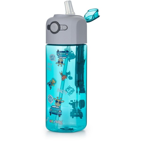 OXYBAG Fľaša na pitie OXY Smile Animal 450 ml (152442)