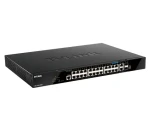 D-Link DGS-1520-28MP/E / Switch / L3 Managed / 20x GbE PoE+ / 4X 2,5GbE / 2x 10GbE / 2x SFP+ / 370W PoE (DGS-1520-28MP/E)