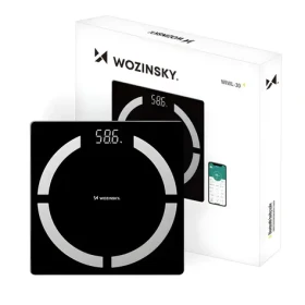 Wozinsky WIWL-30 čierna / Osobná váha / Bluetooth / Múdra