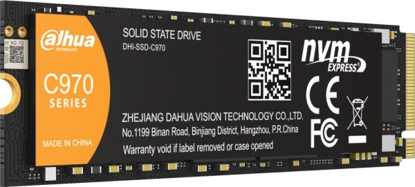 Dahua Technology C970 512GB M.2 2280 PCI-E x4 Gen4 NVMe (DHI-SSD-C970N512G)