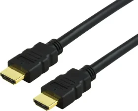 MediaRange čierna / HDMI kábel / High Speed / Ethernet / 18 Gbit / s / 5 m (MRCS158)