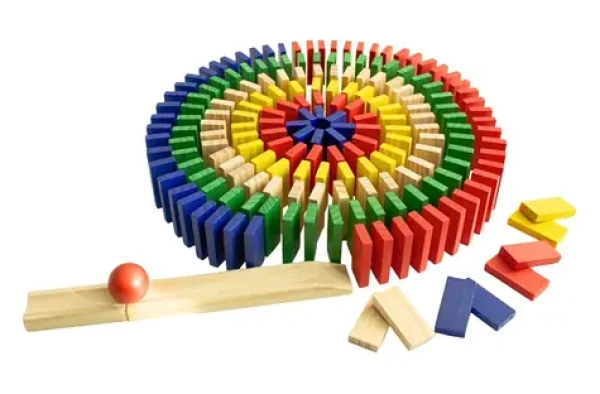 2Kids Toys Domino farebné 400 dielikov