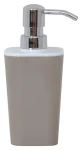MSV SOFT TOUCH dávkovač mydla šedo-hnedý / plast / 320 ml