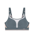 TRIACTION EXTREME LITE - ľahká športová podprsenka bez výstelky s LYCRA® Triumph GREY 70B