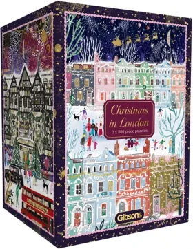 GIBSONS Puzzle Vianoce v Londýne