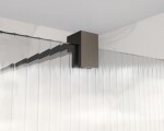 HOPA - Walk-in sprchovací kút LAGOS GRAFIT NEW 200 - Farba rámu - Grafit, Rozmer A - 120, Rozmer C - 200, Výplň - Vrúbkované bezpečnostné sklo - 8 mm BCLAGO12GPN2