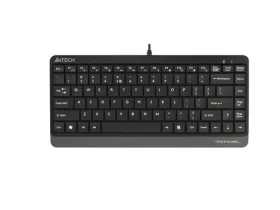 A4Tech FStyler FK11 čierno-šedá / Drôtová klávesnica / USB / 75% / kábel 150 cm (A4TKLA46787)