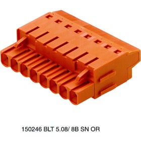 Weidmüller zásuvkové púzdro na kábel BL/SL Počet pólov 2 Raster (rozteč): 5.08 mm 1843990000 90 ks; 1843990000