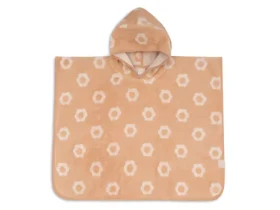 Jollein Osuška pončo Jacquard Flower / 62 × 65 cm / od 12 mesiacov do 3 rokov (533-550-68168)
