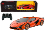 RASTAR Auto na diaľkové ovládanie R/C Lamborghini Sian 1:24 Rastar oranžové