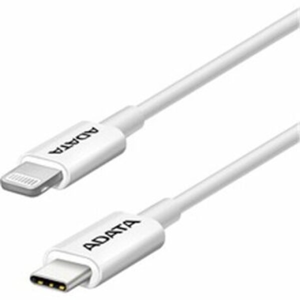 ADATA AMFICPL-1M-CWH Kábel USB-C (M) - Lightning (M) 1m biela / certifikácia Mfi / 30W (AMFICPL-1M-CWH)