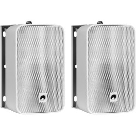 Omnitronic ODP-204 nástenný reproduktor 80 W 16 Ω biela 1 pár; 11036951
