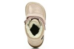 Bundgaard Basil Old Rose Glitter zimní barefoot boty 33 EUR
