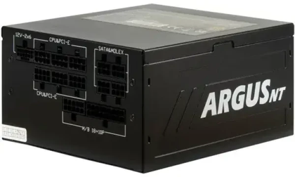 Inter-tech ArgusNT HA-1000BA3 čierny / Počítačový zdroj / ATX 3.1 / 1000W / 80 PLUS Platinum / 12VHPWR (88882250)