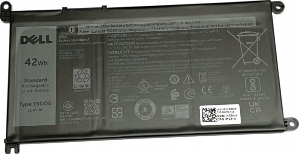 Dell 60Wh 4-Cell Lithium-Ion