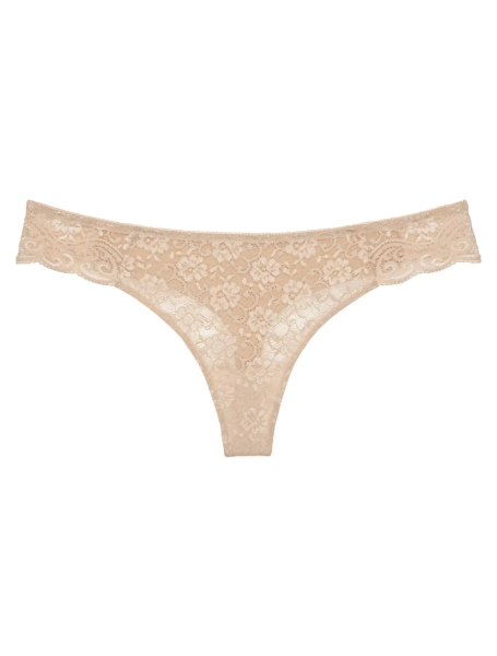 Dámske nohavičky Amourette Hipster String - Triumph tělová (0026) 0042