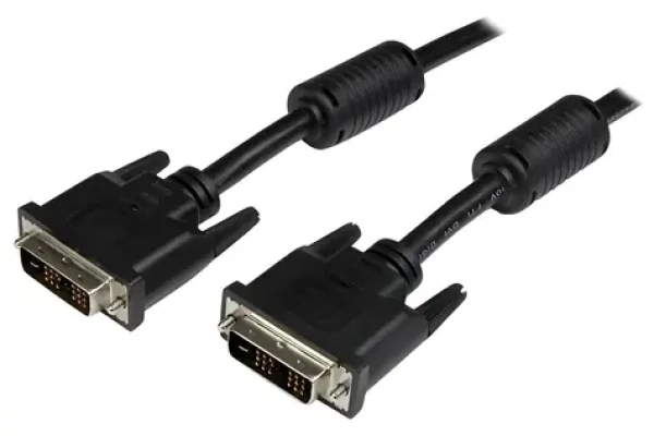StarTech Kábel DVI-D - DVI-D single link čierna / Kábel / MM / 5 m / max. 1920x1200 (DVIDSMM5M)