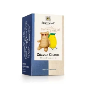 BIO Čaj zázvor-citrón 18x1,8g - Sonnentor (32,4 g) (52471-1-32,4g)