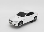 Mamido Mamido Autíčko na diaľkové ovládanie BMW M3 1:18 s volantom biele MT1327