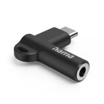 HAMA audio adaptér USB-C na jack 3,5 mm / aktívny / kompaktný (201701)