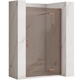 REA/S - Sprchové Dvere Hugo 90 Copper Brush KPL-K6961