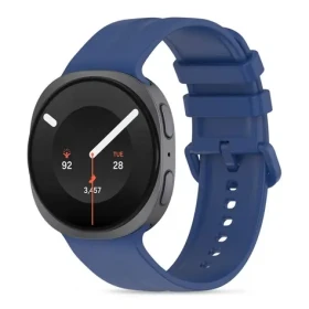 Tech-Protect Silicone Evo Strap tmavo modrá / Remienok / Samsung Galaxy Watch 40/44/46 mm / Silikón