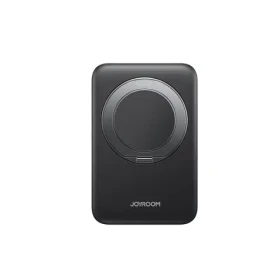 Joyroom JR-PBM12 čierna / Powerbanka / 10000mAh / 22.5W / 1x USB-A + 1x USB-C + bezdrôtové nabíjanie / stojanček (6956116740320)